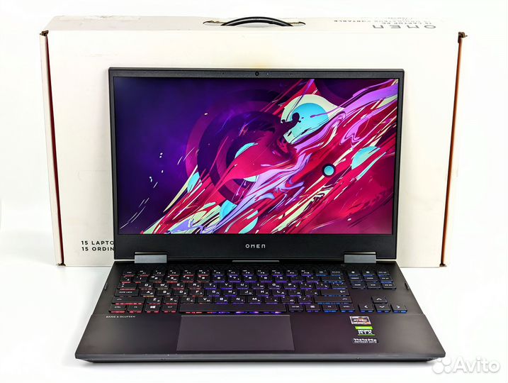 Игровой HP Omen RTX 3070/R7 5800H/16Gb/512Gb/144Hz