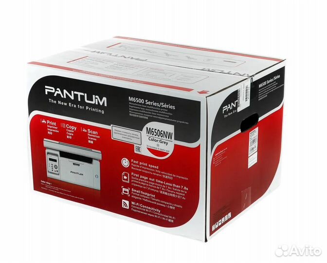 Мфу лазерное Pantum M6506NW Wi-Fi