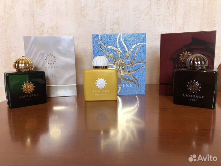 Парфюмы Amouage на распив из личной коллекции