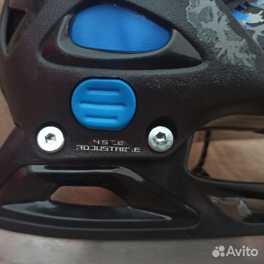 Детские зимние раздвижные коньки