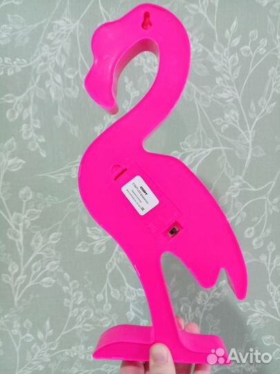 Декоративный светильник фламинго