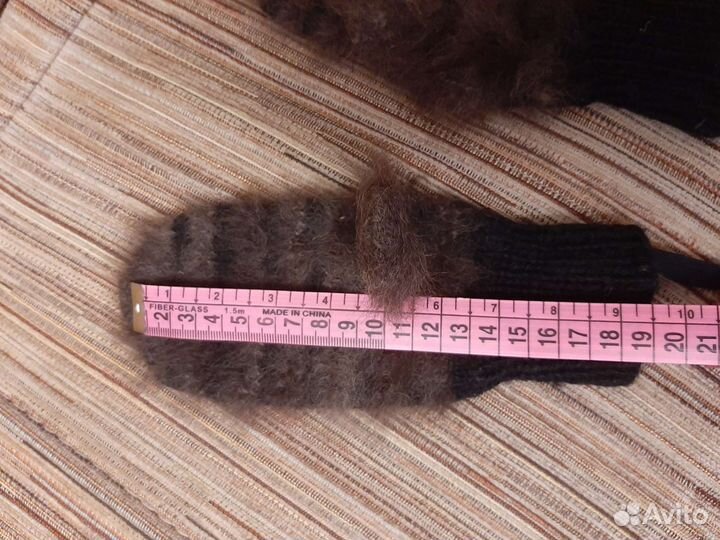 Варежки из шерсти собаки