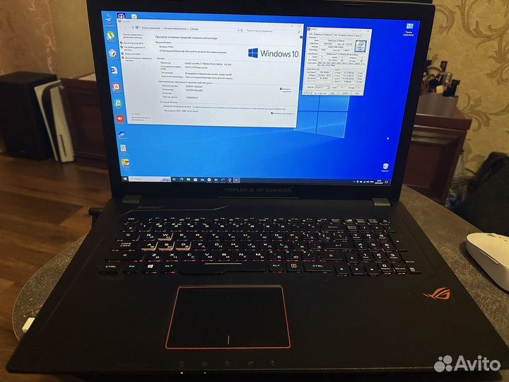 Ноутбук asus GL753VE