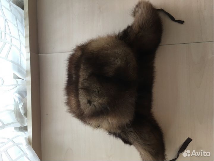 Шапка соболь