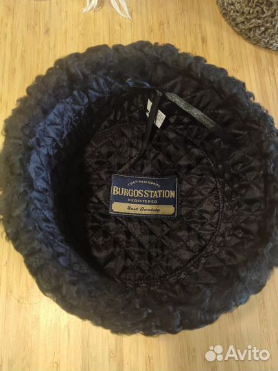 Папаха из натурального каракуля и козы