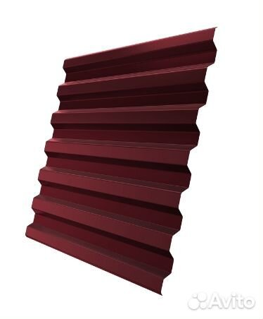 Профнастил С8А 0,5 Satin RAL 3005 красное вино