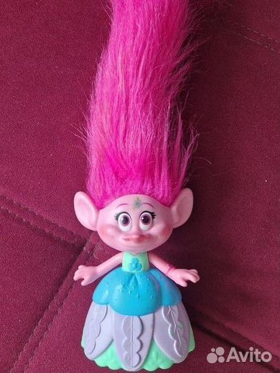 Кукла троль Розочка игрушка детская