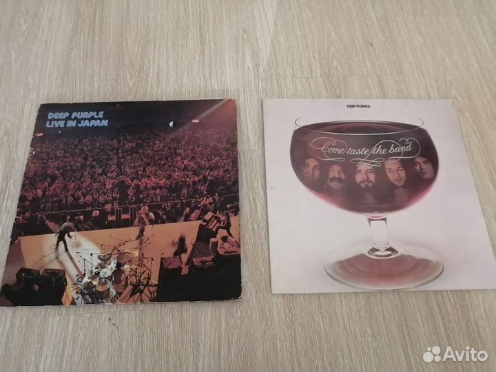 Deep Purple, винил, оригиналы, Япония
