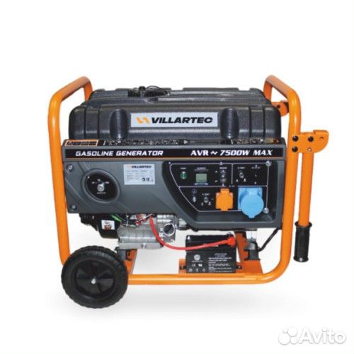 Генератор бензиновый villartec GG8300EWC