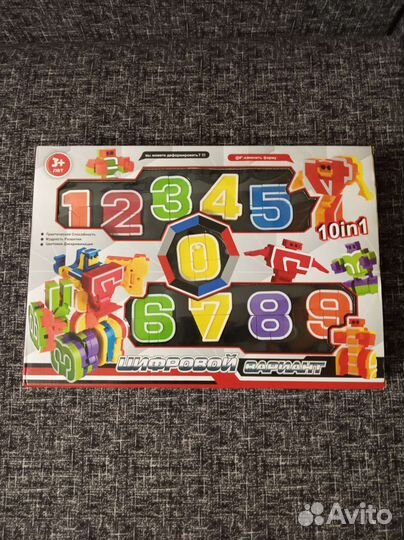 Детский конструктор трансформер