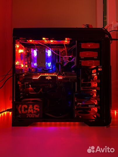 Игровой компьютер Ryzen 5 с монитором
