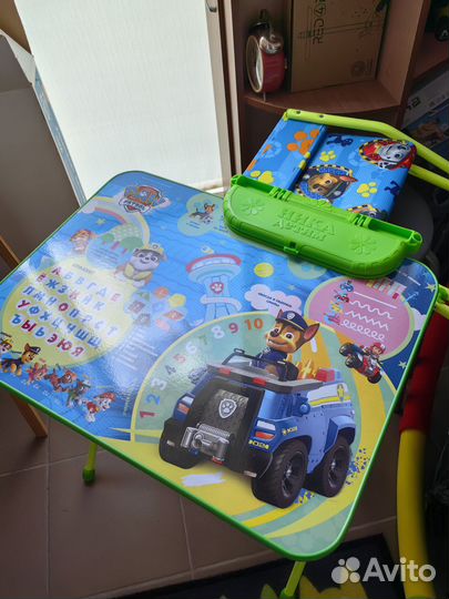 Столик и стул Щенячий патруль