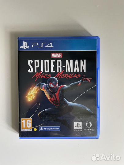 Человек паук майлз моралес ps4