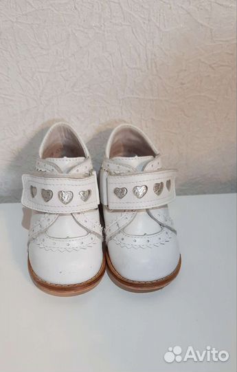 Ботинки демисезонные для девочки 19 размер