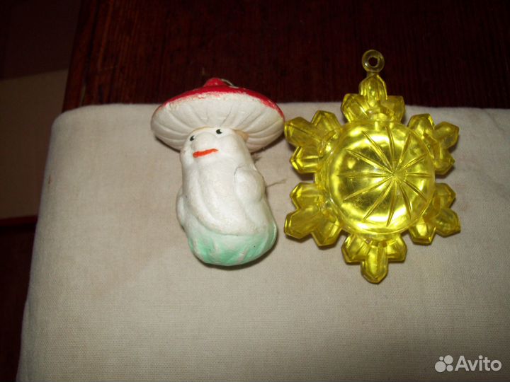 Елочные игрушки СССР советские