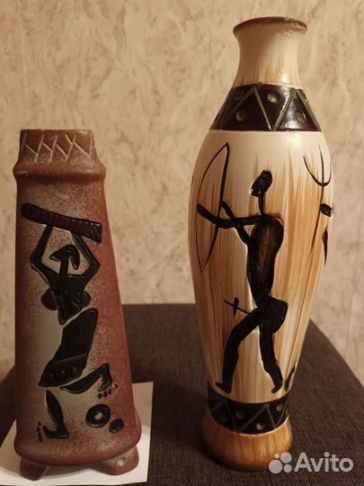 Ваза.Африка.Оттуда.Керама.Шикарна