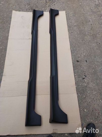 Пороги на Mazda 3 (BK) декоративные