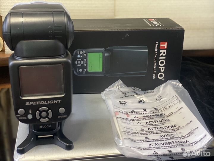 Вспышка для камер Canon Nikon Sony Olympus новая