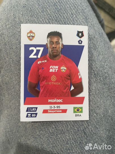 Наклейки panini рпл 2024 2025