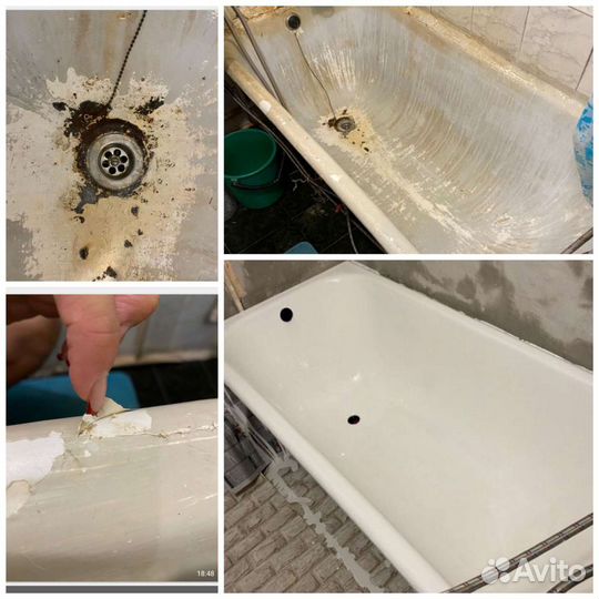 Качественная реставрация эмали ванн