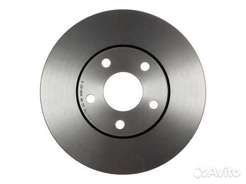 Диск тормозной передний Zentparts Volvo S40/V50