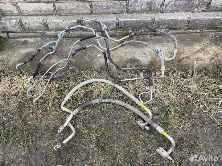 Hyundai accent трубки кондиционера