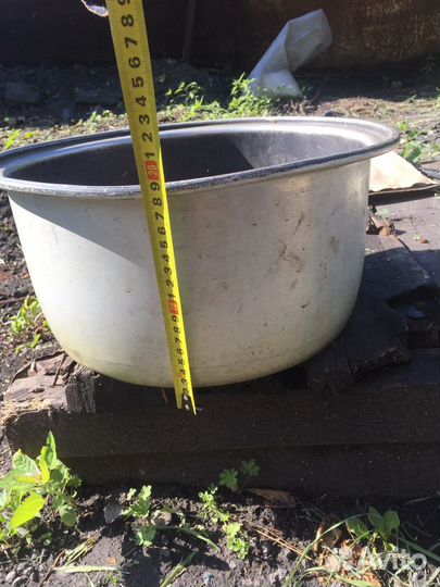 Кастрюля алюминиевая бу