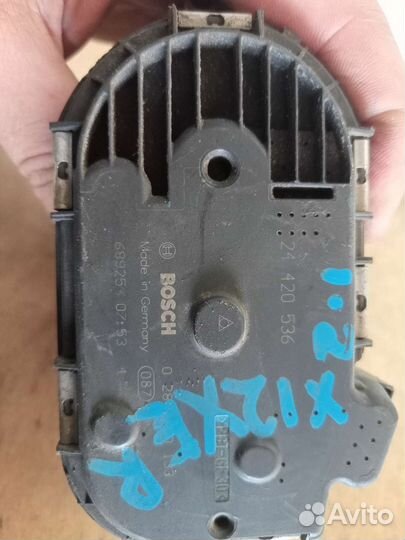 Дроссель Opel Astra G X12XER