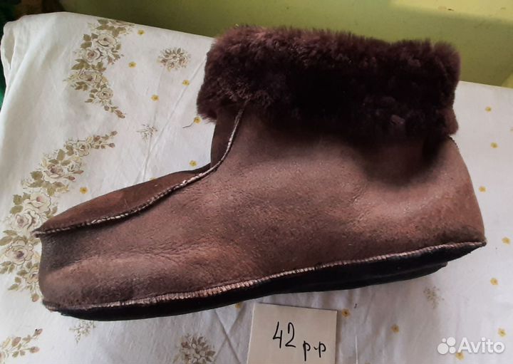 Пинетки зимние, шубинки, меховые носки (угги) чуни