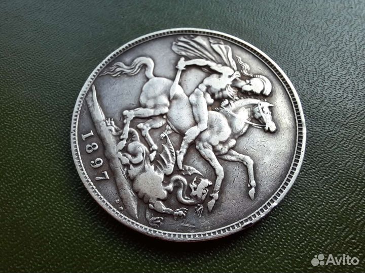 1 крона 1897, Великобритания