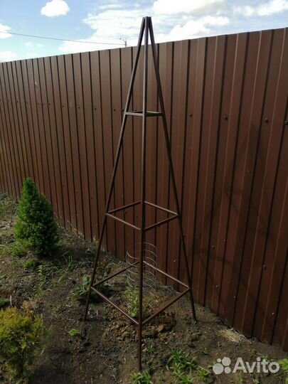 Опора для растений пирамида