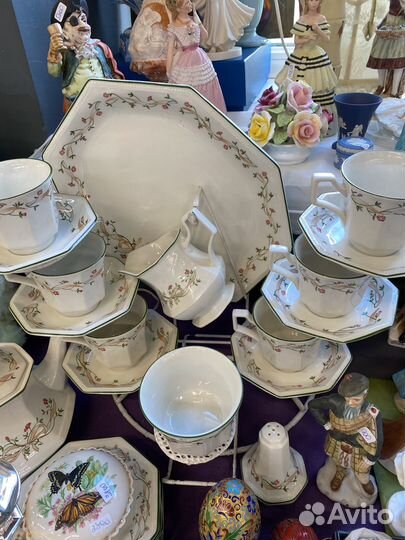 Сервиз чайный, 22 предмета, винтаж, Англия