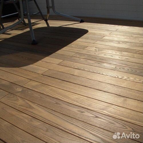 Фасадная классическая доска термоясень