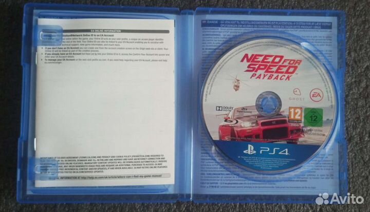 Need for speed payback ps4