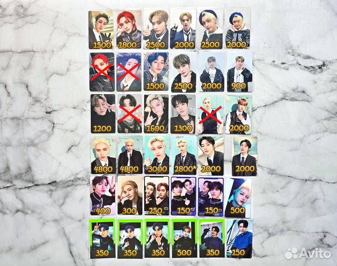 Карты Stray Kids Oddinary