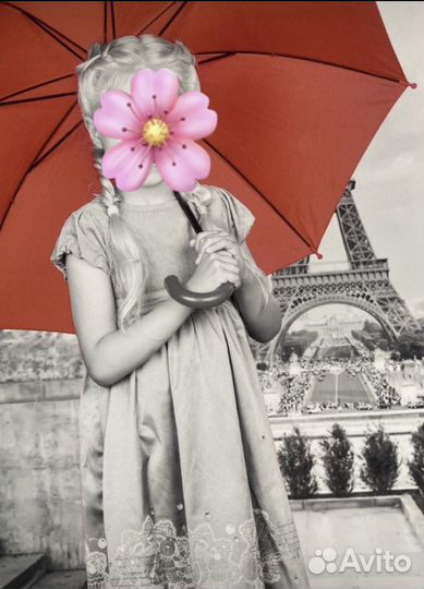 Платье для девочки 104-110