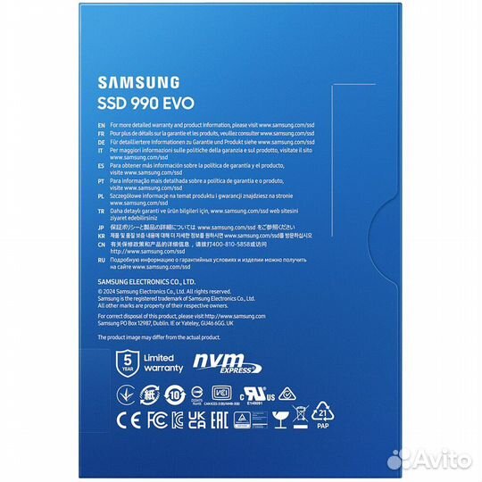 Внутренний SSD-накопитель 2000Gb Samsung #391719