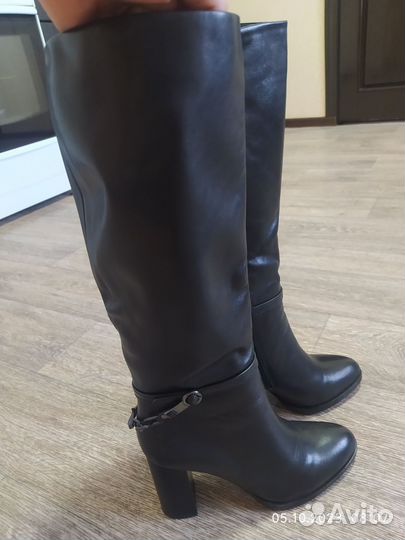 Сапоги женские зимние нат. кожа