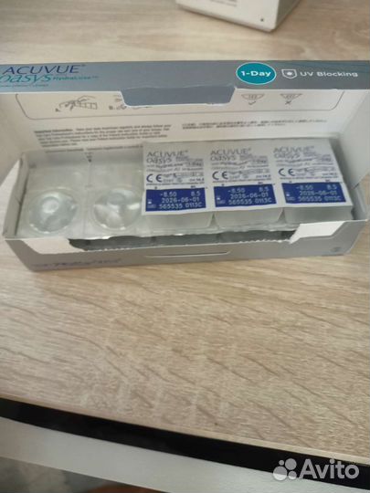 Линзы контактные однодневные Acuvue Oasys -8.5