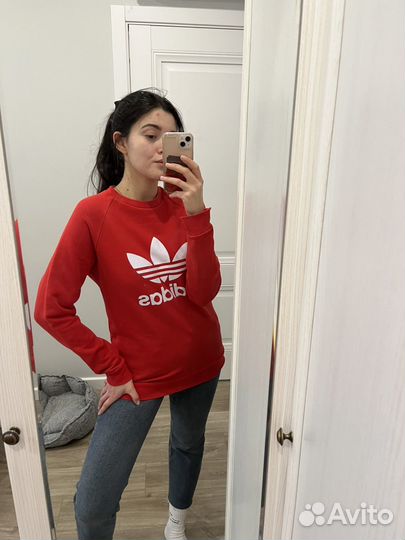 Свитшот толстовка женская адидас adidas 42 44 46