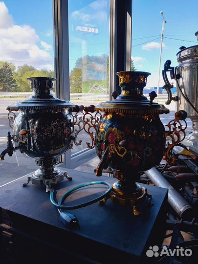 Самовары на дровах и углях