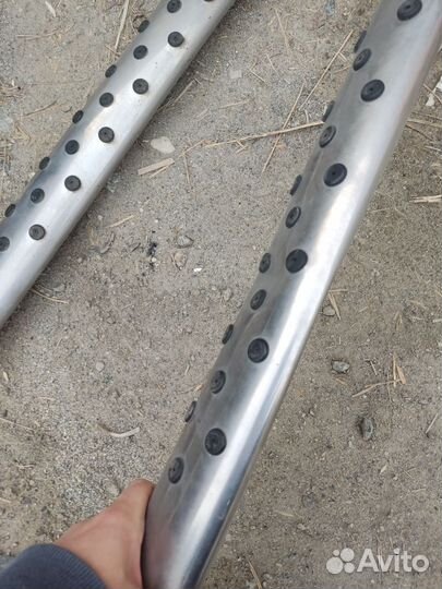 Боковые пороги, подножки на авто