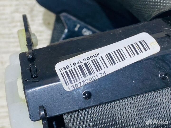 Ремень безопасности задний левый Kia Rio 3 седан