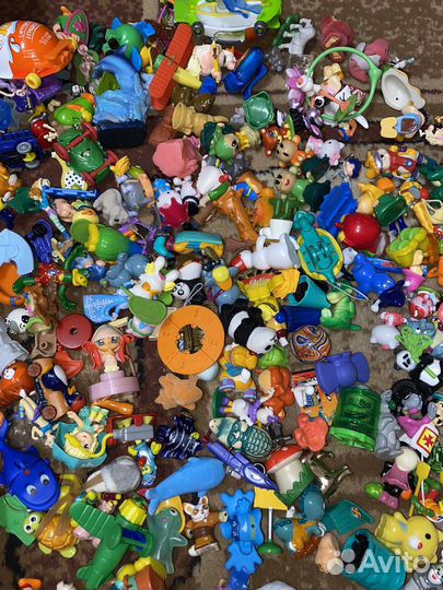 Игрушки из киндера 90х