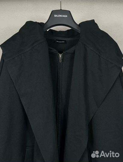 Худи Balenciaga incognito boxy zipper