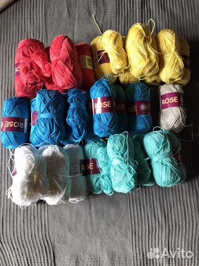 Пряжа хлопок
