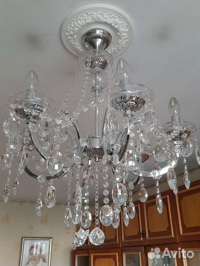 Люстра хрустальная