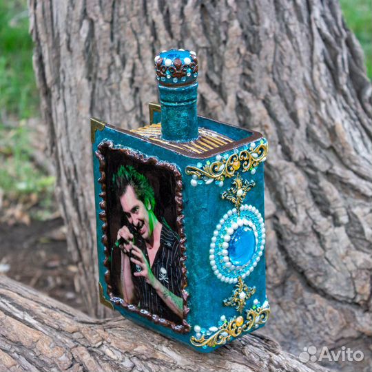 Бутылка - книга. Горшенев, Горшок, киш. Подарок