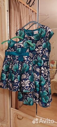 Платья family look