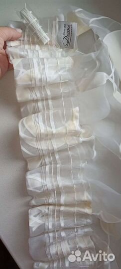 Готовые шторы органза